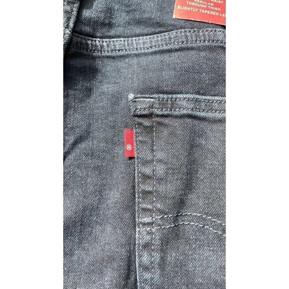 Levi's 502 Strauss Men's Tapered leg Navy Irregular Jeans Size W36 L30 - Picture 8 of 14